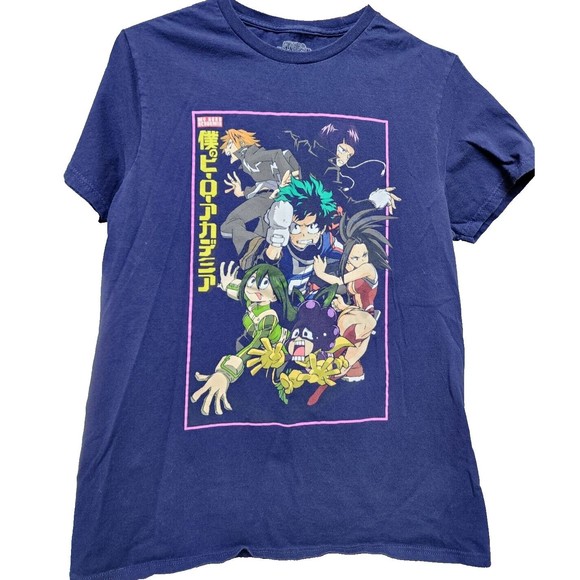 My Hero Academia Anime Size Medium T-Shirt Comics Funimation - Picture 1 of 4